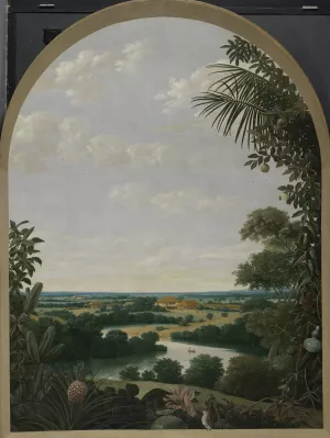 Landscape in Brazil by Frans Post Oil Painting