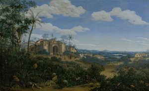 View of Olinda, Brazil by Frans Post Oil Painting