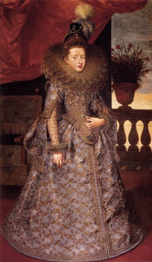 Portrait of Margherita Gonzaga Oil painting by Frans Pourbus The Younger