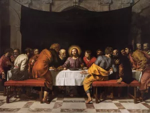 The Last Supper painting by Frans Pourbus The Younger