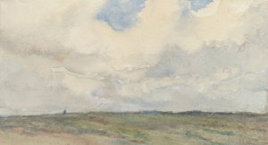 Duinlandschap bij storm by Frans Smissaert Oil Painting