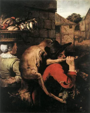 Return from the Hunt painting by Frans Snyders