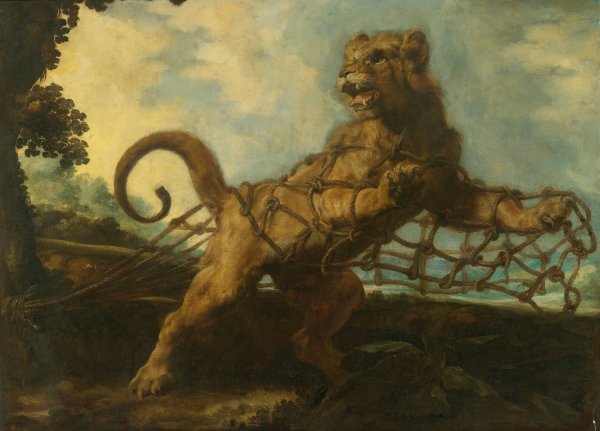 The Lion And The Mouse by Frans Snyders - Hand-Painted Oil Painting Reproduction