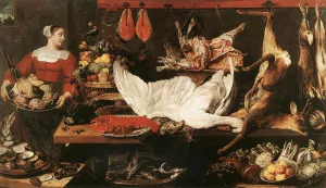 The Pantry by Frans Snyders Oil Painting