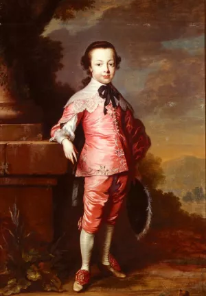 Portrait Of John Smyth 1748 - 1811, When A Boy by Frans Van Der Myn - Oil Painting Reproduction