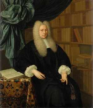 Cornelis Backer by Frans Van Mieris The Younger Oil Painting
