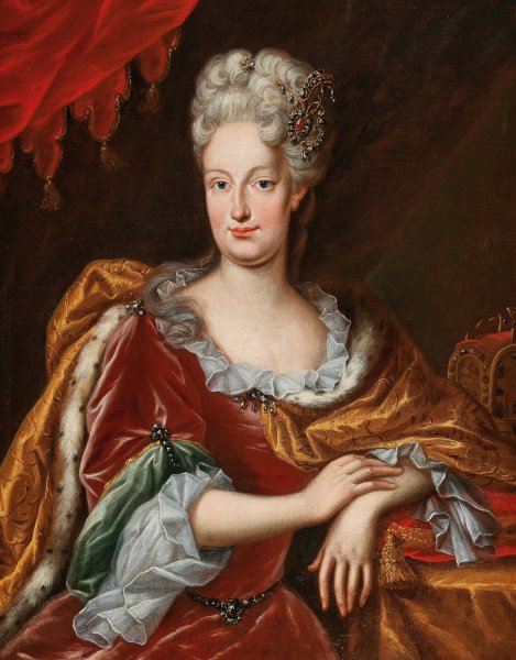 Main Product Photo of Portrait of the Empress Elisabeth Christine  Painting by Frans Van Stampart