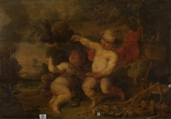 Vanitas by Frans Wouters - Hand-Painted Oil Painting Reproduction