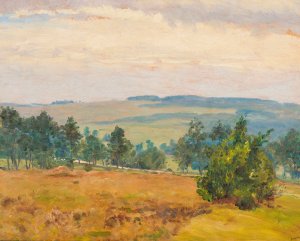 The Beginning of Autumn by Frantisek Kavan Oil Painting