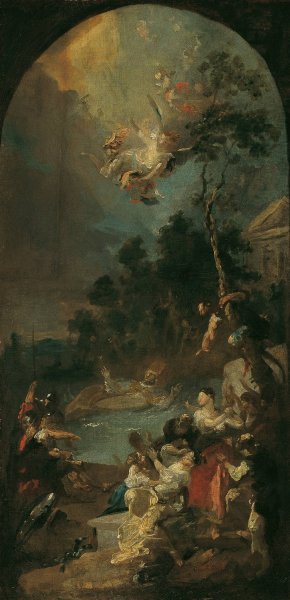 Das Martyrium des heiligen Quirinus by Franz Anton Maulbertsch Oil Painting