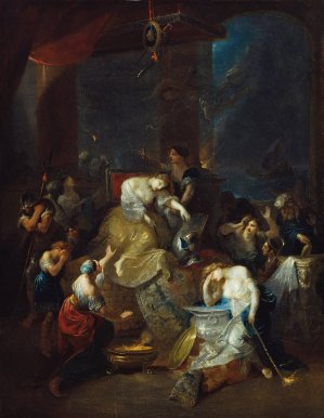 Der Tod der Dido by Franz Anton Maulbertsch Oil Painting