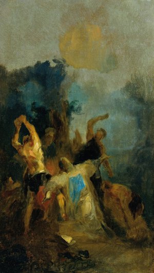 Die Steinigung des heiligen Stephanus by Franz Anton Maulbertsch Oil Painting