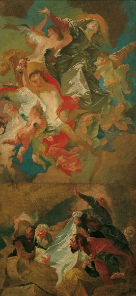 Himmelfahrt Mariens by Franz Anton Maulbertsch Oil Painting