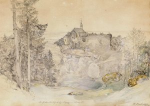 Gebhardskapelle bei Bregenz by Franz Barbarini Oil Painting