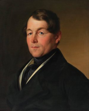 Portrait by Franz Dobiaschofsky Oil Painting