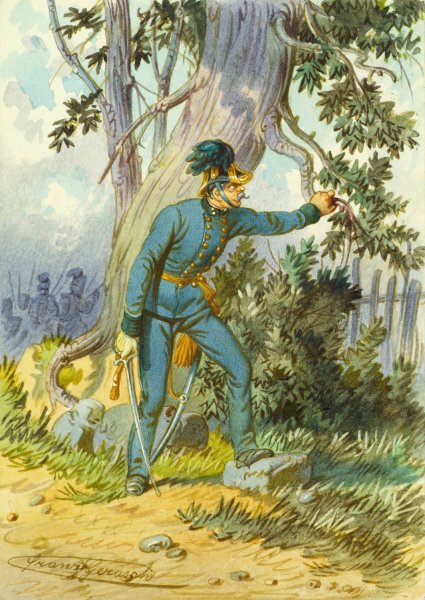 Main Product Photo of Soldat 14 Painting by Franz Gerasch