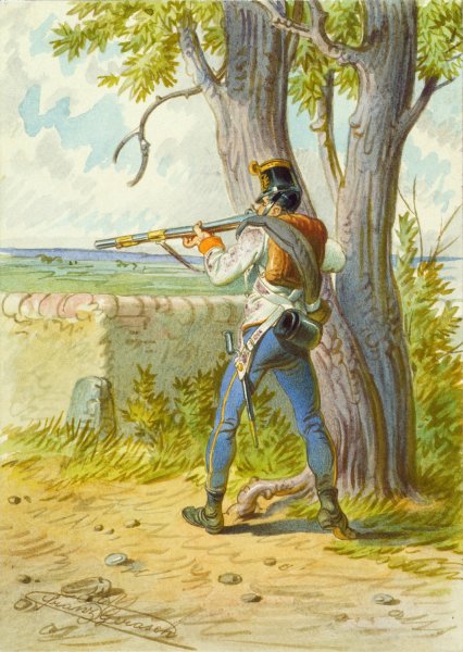 Main Product Photo of Soldat 4 Painting by Franz Gerasch