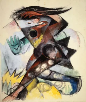 Caliban by Franz Marc Oil Painting