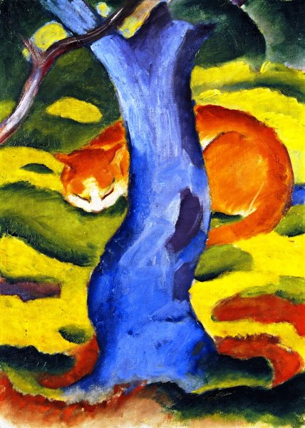 Main Product Photo of Children's Picture Painting by Franz Marc
