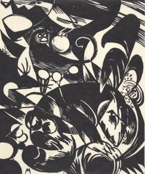Creation I by Franz Marc Oil Painting