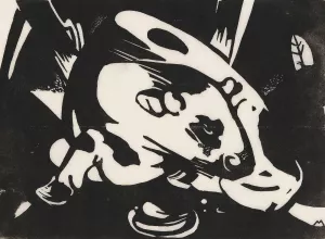 Der Stier by Franz Marc Oil Painting