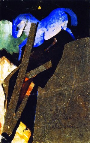 From King Jussuff's Nights by Franz Marc Oil Painting