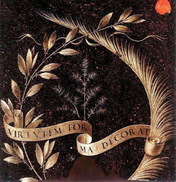 Main Product Photo of Ginevra de Benci Painting by Franz Marc