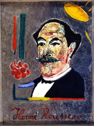 Henri Rousseau Oil painting by Franz Marc