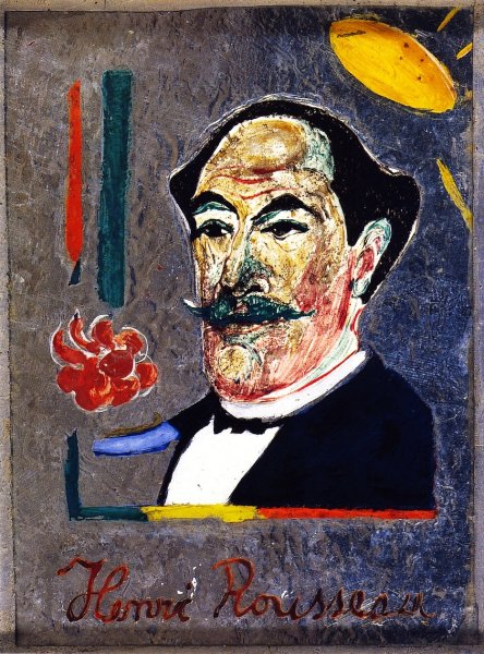 Henri Rousseau by Franz Marc - Hand-Painted Oil Painting Reproduction