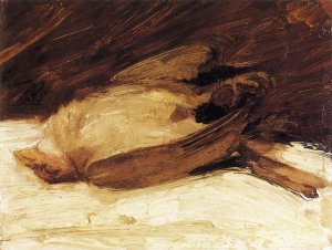 The Dead Sparrow by Franz Marc Oil Painting