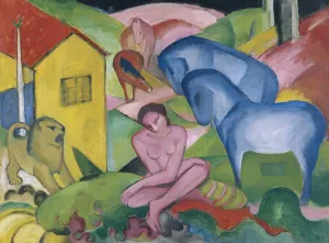 The Dream by Franz Marc Oil Painting