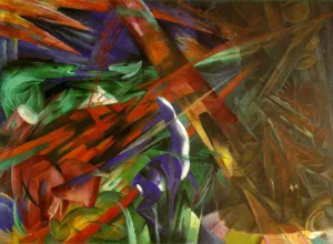 The Fate of the Animals painting by Franz Marc