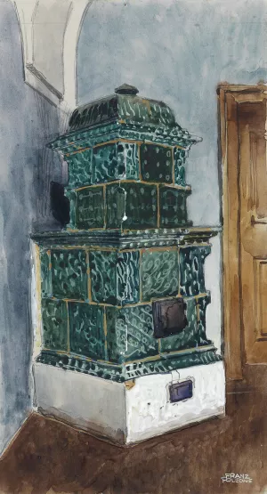 Kachelhofen by Franz Poledne Oil Painting