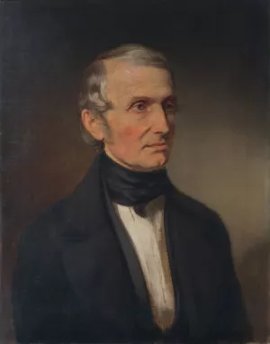 Der Vater des Kunstlers Oil painting by Franz Schrotzberg