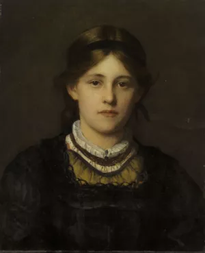 Beauty of the Tyrol by Franz Von Defregger Beauty of the Tyrol by Franz Von Defregger Oil Painting