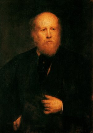 Conrad Geyer by Franz Von Lenbach Oil Painting