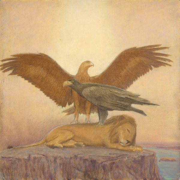Main Product Photo of Tierstudie Painting by Franz Von Matsch