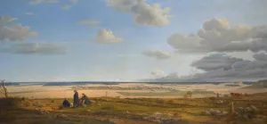 View of Langenenslingen In Upper Swabia Oil painting by Franz Von Paula