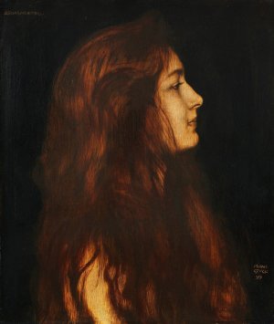 Cinderella by Franz Von Stuck Oil Painting