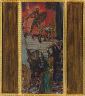 Der Nibelungen by Franz Von Stuck Oil Painting
