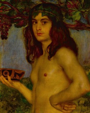 Dionysos by Franz Von Stuck Oil Painting