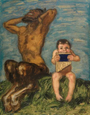 Dissonanz by Franz Von Stuck Oil Painting
