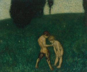 Gluhwurmchen by Franz Von Stuck Oil Painting