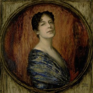 Mary von Stuck by Franz Von Stuck Oil Painting