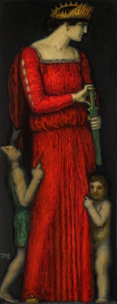 Medea by Franz Von Stuck Oil Painting
