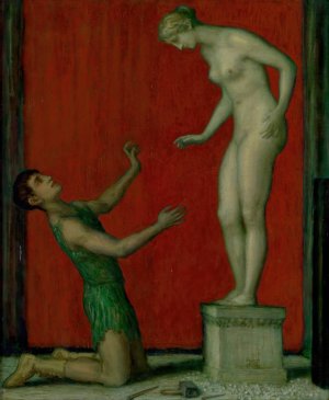 Pygmalion by Franz Von Stuck Oil Painting