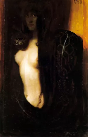 Sin by Franz Von Stuck - Oil Painting Reproduction