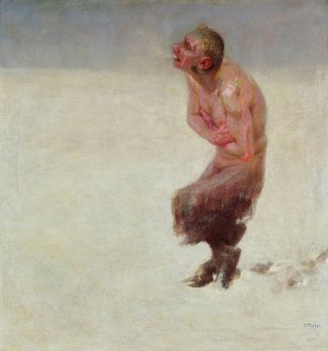 Verirrt by Franz Von Stuck Oil Painting