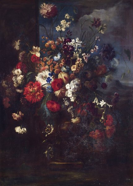 Main Product Photo of Flower Piece  Painting by Franz Werner Von Tamm