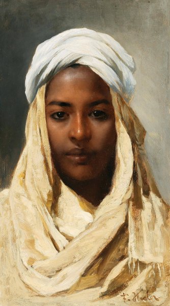 Main Product Photo of A Bedouin Painting by Franz Xaver Kosler